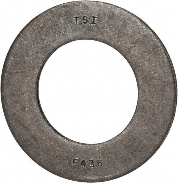 Value Collection - 2" Screw, Grade 8 Alloy Steel SAE Flat Washer - 2-1/8" ID x 3-3/4" OD, 0.196" Thick, Plain Finish - Exact Tooling