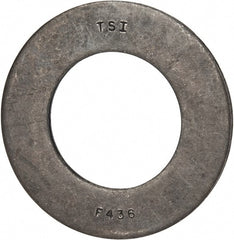 Value Collection - 2" Screw, Grade 8 Alloy Steel SAE Flat Washer - 2-1/8" ID x 3-3/4" OD, 0.196" Thick, Plain Finish - Exact Tooling