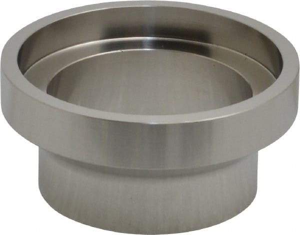 VNE - 1-1/2", E-Line Style, Sanitary Stainless Steel Pipe Short Welding Ferrule - Female Connection, Grade 304 - Exact Tooling