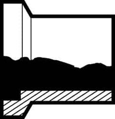 VNE - 3" E-Line Style Sanitary Stainless Steel Pipe Long Welding Ferrule - Exact Tooling