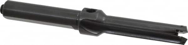 Allied Machine and Engineering - Series 1, 45/64 to 15/16" Diam, 3/4" Diam Straight Shank, Straight Flute Spade Drill - 2-5/8" Max Depth, 4-1/64" Body Length, 6-7/8" OAL, Short Length, Through Coolant - Exact Tooling