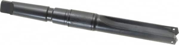 Allied Machine and Engineering - Series 2, 31/32 to 1-3/8" Diam, 3MT Taper Shank, Straight Flute Spade Drill - 3-3/8" Max Depth, 6-15/64" Body Length, 9-25/32" OAL, Short Length, Through Coolant - Exact Tooling