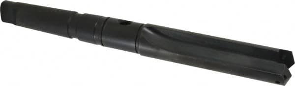 Allied Machine and Engineering - Series 3, 1-13/32 to 1-7/8" Diam, 4MT Taper Shank, Straight Flute Spade Drill - 4-3/4" Max Depth, 8-1/8" Body Length, 12-9/16" OAL, Short Length, Through Coolant - Exact Tooling