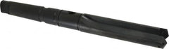 Allied Machine and Engineering - Series 3, 1-13/32 to 1-7/8" Diam, 4MT Taper Shank, Straight Flute Spade Drill - 4-3/4" Max Depth, 8-1/8" Body Length, 12-9/16" OAL, Short Length, Through Coolant - Exact Tooling