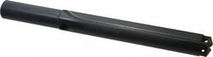 Allied Machine and Engineering - Series 3, 1-13/32 to 1-7/8" Diam, 1-1/4" Diam Straight Shank, Straight Flute Spade Drill - 8-1/4" Max Depth, 9-11/16" Body Length, 13-1/2" OAL, Standard Length, Through Coolant - Exact Tooling