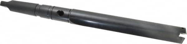 Allied Machine and Engineering - Series 3, 1-13/32 to 1-7/8" Diam, 4MT Taper Shank, Straight Flute Spade Drill - 8-1/4" Max Depth, 11-5/8" Body Length, 16-1/16" OAL, Standard Length, Through Coolant - Exact Tooling