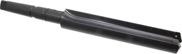 Allied Machine and Engineering - Series 4, 1-29/32 to 2-9/16" Diam, 4MT Taper Shank, Straight Flute Spade Drill - 9-1/8" Max Depth, 12-5/8" Body Length, 17-1/16" OAL, Standard Length, Through Coolant - Exact Tooling