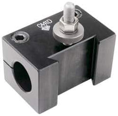 Aloris - Series BXA, #41D Boring Bar Tool Post Holder - 10 to 15" Lathe Swing, 2" OAH, 1" Centerline Height - Exact Tooling