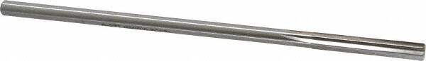 Alvord Polk - 0.2362" Cobalt 6 Flute Chucking Reamer - Straight Flute, 0.2265" Straight Shank, 1-1/2" Flute Length, 6" OAL - Exact Tooling
