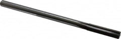 Alvord Polk - 0.4134" Cobalt 6 Flute Chucking Reamer - Straight Flute, 0.373" Straight Shank, 1-3/4" Flute Length, 7" OAL - Exact Tooling