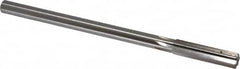 Alvord Polk - 0.4921" Cobalt 6 Flute Chucking Reamer - Straight Flute, 0.4355" Straight Shank, 2" Flute Length, 8" OAL - Exact Tooling