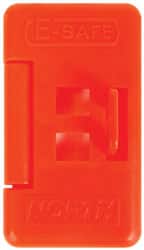 NMC - 9/32 Wide, Polycarbonate Wall Switch Lockout - 3" Lockout Length, 1/4" Lockout Thickness - Exact Tooling