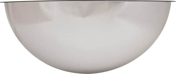 PRO-SAFE - Indoor Full Dome Dome Safety, Traffic & Inspection Mirrors - Polycarbonate Lens, 32" Diam, 34' Max Covered Distance - Exact Tooling