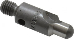 Made in USA - 2-1/2" OAL, 3/8" Head Diam, 2 Flute, 100° Incl Angle, Integral Pilot, Adjustable Stop Countersink - Exact Tooling