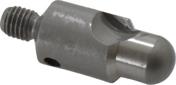 Made in USA - 2-1/2" OAL, 1/2" Head Diam, 2 Flute, 100° Incl Angle, Integral Pilot, Adjustable Stop Countersink - Exact Tooling