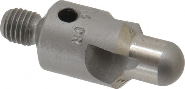 Made in USA - 2-1/2" OAL, 1/2" Head Diam, 3 Flute, 100° Incl Angle, Integral Pilot, Adjustable Stop Countersink - Exact Tooling