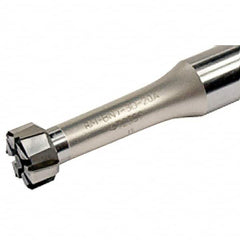 Iscar - Axial Clamp, Straight Shank Modular Reamer Body - 15.88mm Shank Diam, 1.89" Shank Length, 6.52" OAL, 117.6mm Body Length, 11.5mm Reamer Head Diam Compatibility, Right Hand Cut - Exact Tooling