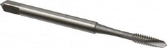 OSG - #4-40 UNC, 2 Flute, Bright Finish, High Speed Steel Spiral Point Tap - Plug Chamfer, Right Hand Thread, 1-7/8" OAL, 9/16" Thread Length, 0.141" Shank Diam, 3B Class of Fit, Series 288 - Exact Tooling