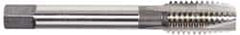 OSG - 3/8-24 UNF, 3 Flute, Bright Finish, High Speed Steel Spiral Point Tap - Plug Chamfer, Right Hand Thread, 2-15/16" OAL, 1-1/4" Thread Length, 0.381" Shank Diam, 3B Class of Fit, Series 288 - Exact Tooling