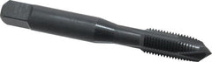 OSG - 3/8-24 UNF, 3 Flute, Oxide Finish, High Speed Steel Spiral Point Tap - Plug Chamfer, Right Hand Thread, 2-15/16" OAL, 1-1/4" Thread Length, 0.381" Shank Diam, 2B Class of Fit, Series 288 - Exact Tooling