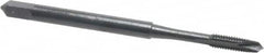 OSG - M3x0.50 Metric Coarse, 2 Flute, Oxide Finish, High Speed Steel Spiral Point Tap - Plug Chamfer, Right Hand Thread, 1-15/16" OAL, 5/8" Thread Length, 0.141" Shank Diam, 6H Class of Fit, Series 288 - Exact Tooling