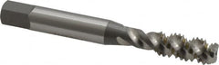 OSG - 5/16-18 UNC 3 Flute 2B Bottoming Spiral Flute Tap - High Speed Steel, Bright Finish, 2-23/32" OAL, Right Hand Flute, Right Hand Thread - Exact Tooling