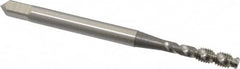 OSG - M3x0.50 Metric Coarse 2 Flute 6H Bottoming Spiral Flute Tap - High Speed Steel, Bright Finish, 1-15/16" OAL, Right Hand Flute, Right Hand Thread - Exact Tooling