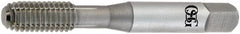 OSG - #10-24 UNC 2B Bottoming Thread Forming Tap - High Speed Steel, TiCN Finish, 2-3/8" OAL, 7/8" Thread Length, Right Hand Thread, Series 286I - Exact Tooling