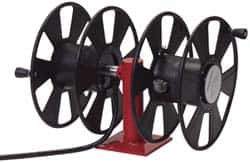 Reelcraft - 250 Amp, 600 VDC Welding Cable Reel - 19" Overall Height x 18" Overall Width x 29" Overall Depth - Exact Tooling