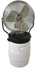 TPI - 18" Fan, 5,750 CFM, 1/8 hp Misting Cooler - 1 Speed, 1 Phase, 120 Volts, 2.2 Amps - Exact Tooling