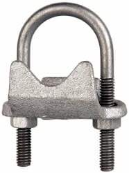 Cooper Crouse-Hinds - Malleable Iron Rigid Conduit Clamp - Electrogalvanized Finish - Exact Tooling