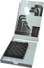 Eklind - 16 Piece L-Key Ball End Hex Key Set - Exact Tooling