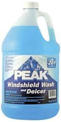 Peak - Water-Based Solution Windshield Washer Fluid - 1 Gal Bottle - Exact Tooling