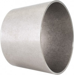VNE - 3 x 2-1/2", Unpolished Style, Sanitary Stainless Steel Pipe Concentric Reducer - Butt Weld x Butt Weld Connection, Grade 316L - Exact Tooling