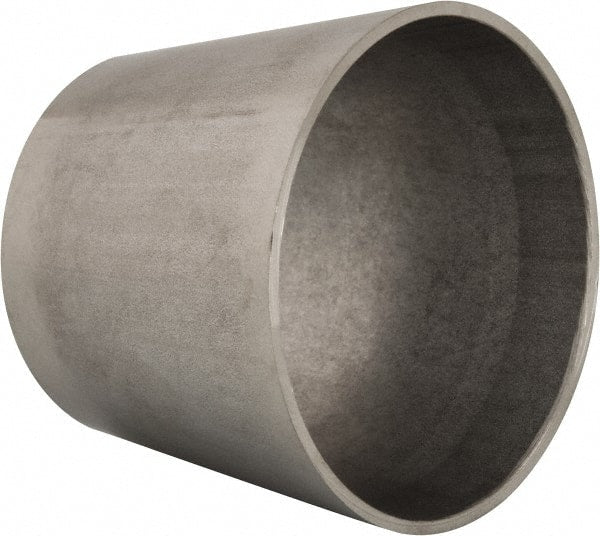 VNE - 2-1/2 x 2", Unpolished Style, Sanitary Stainless Steel Pipe Concentric Reducer - Butt Weld x Butt Weld Connection, Grade 304 - Exact Tooling