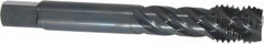 OSG - 3/4-10 UNC 4 Flute 2B Modified Bottoming Spiral Flute Tap - Vanadium High Speed Steel, Oxide Finish, 125mm OAL, Right Hand Flute, Right Hand Thread - Exact Tooling