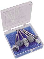 Standard Abrasives - 6 Piece Aluminum Oxide Silicon Carbide Unitized Abrasive Point Set - Includes Shapes B52, B90, B121, W160, W163 & W183 - Exact Tooling