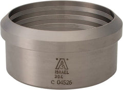 VNE - 2-1/2", Bevel Seat Style, Sanitary Stainless Steel Pipe Recessless Ferrule (Expanding) - Recessless Connection, Grade 304 - Exact Tooling