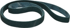 3M - 1" Wide x 64" OAL, Aluminum Oxide Abrasive Belt - Aluminum Oxide, Very Fine, Nonwoven, Series SC-BL - Exact Tooling