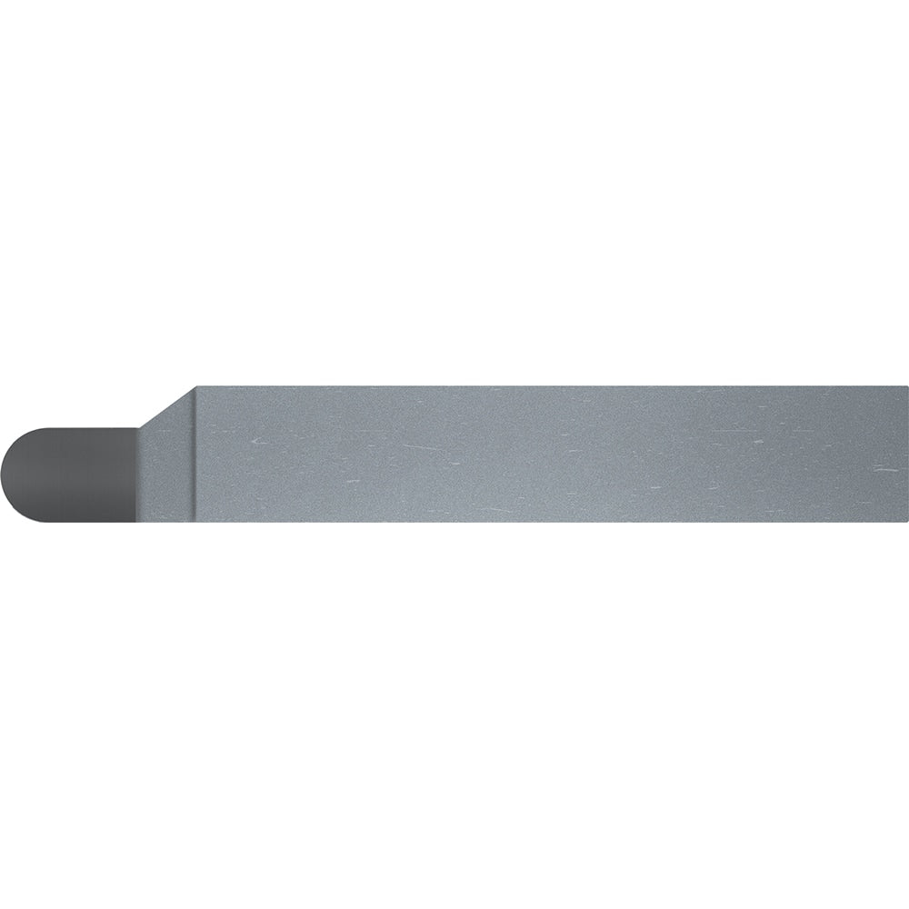 Micro 100 - Radius-Cutting Tool Bits; Tip Material: Brazed Solid Carbide ; Tool Bit Style: FRT ; Convex or Concave Bit: Convex ; Radius (Inch): 3/8 ; Shank Square Size (Inch): 3/4 ; Overall Length (Inch): 4-1/2 - Exact Tooling