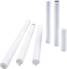 Parker - 2-1/2" OD, 75µ, Polyolefin Thermal Bonded Cartridge Filter - 30" Long - Exact Tooling