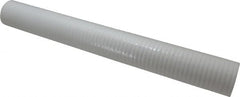 Parker - 2-1/2" OD, 25µ, Polyolefin Thermal Bonded Cartridge Filter - 20" Long - Exact Tooling