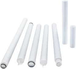Parker - 2-1/2" OD, 5µ, Polypropylene Melt Blown-Thermal Bonded Cartridge Filter - 30" Long, Reduces Sediments & Rust - Exact Tooling