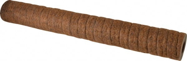 Parker - 2-1/2" OD, 10µ, Phenolic Resin Two Stage Design-Resin Bonded Cartridge Filter - 19-1/2" Long - Exact Tooling