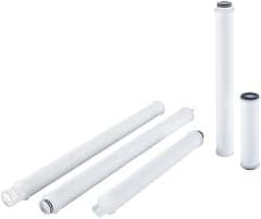 Parker - 2-1/2" OD, 5µ, Polypropylene Pleated-Melt Blown & Spun Bonded Cartridge Filter - 20" Long - Exact Tooling