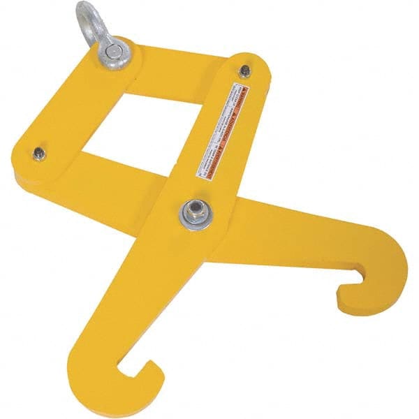 Vestil - 6,000 Lbs. Load Capacity Beam Tong - 10 Inch Max Width and 10 Inch Max Grip - Exact Tooling