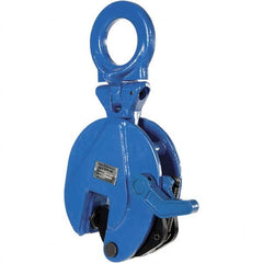 Vestil - 6,600 Lbs. Load Capacity Plate Clamp - 1.1 Inch Max Thickness, 3 Inch Throat Depth and 2.3 Inch Bale Opening - Exact Tooling