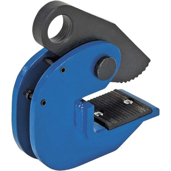 Vestil - 2,000 Lbs. Load Capacity Horizontal Plate Clamp - 1.19 Inch Max Thickness and 1.2 Inch Bale Opening - Exact Tooling