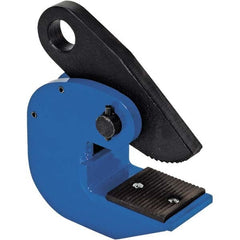 Vestil - 4,000 Lbs. Load Capacity Horizontal Plate Clamp - 1-1/4 Inch Max Thickness and 1.2 Inch Bale Opening - Exact Tooling