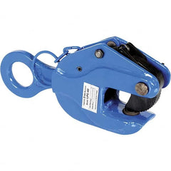 Vestil - 4,000 Lbs. Load Capacity Positive Locking Plate Clamp - 1.1 Inch Max Thickness, 2.88 Inch Throat Depth and 2.2 Inch Bale Opening - Exact Tooling